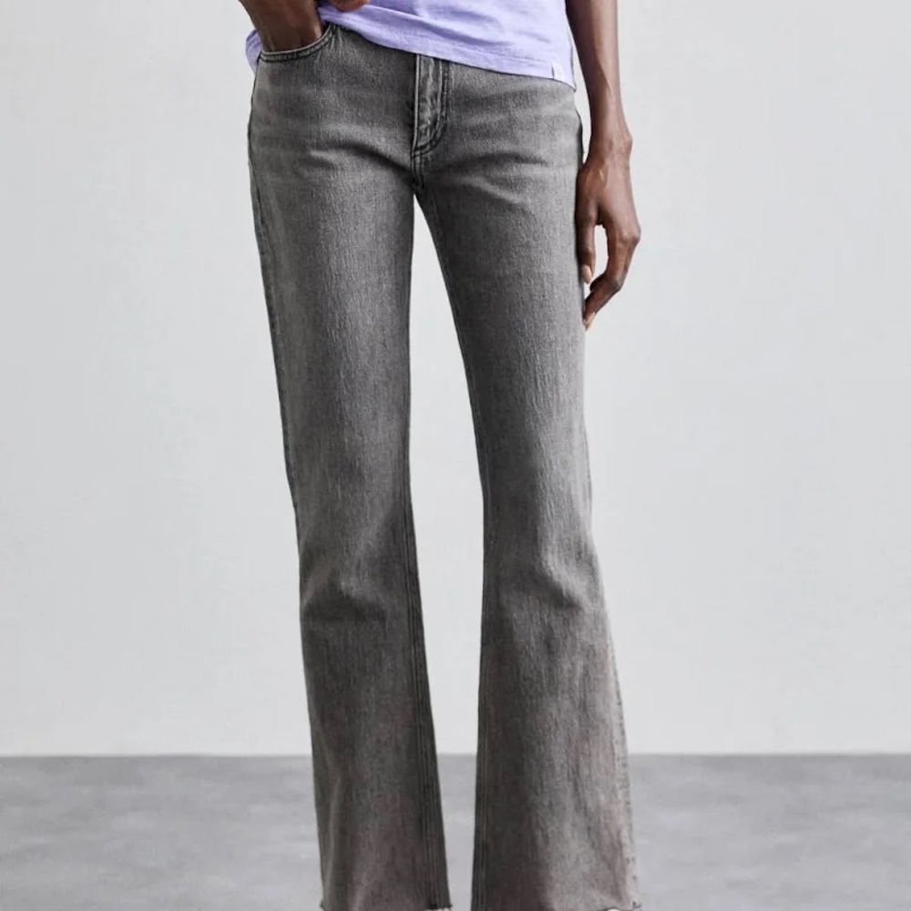 Rag & Bone Peyton Mid Rise Bootcut 25 | Color: Gray | Size: 25 |